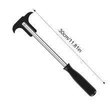 (Black Handle) Doppelköpfiges Öldichtring-Werkzeug, Stahl
