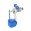 Thomas Dudley Plastic Hydroflo Delay Side Entry Ballvalve & Float - PSPBVH334686 1