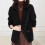 (Black, M) Plus Size Wintermantel Damen Koreanisch Warm 1