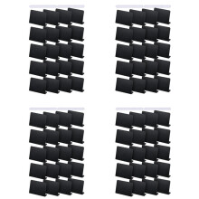 80Pcs 4 x 3 Inches Chalkboard Table Tent Sign Chalkboard Buffet Tags Food Label for Party Tabletop Chalkboard Signs