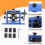 Sight Push Tool Mountable Universal Rear Push Tool Witness Windows Dovetailed Car Modification Sight Propulsion Tools 5