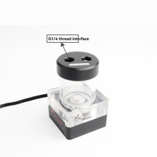 FREEZEMOD 12V 550L/H Water Cooling Pump Tank Kit - G1/4 Thread, Efficient Heat Dissipation for Enhanced Cooling Performance B