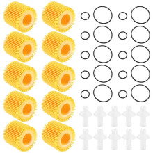 10St Bilmotoroljefilter för C-HR 2018 2019 2.0L Vibe 2009-2010 Prius 1.8L Filter 04152YZZA6