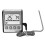 TP710 Digital Timing Food Thermometer Temperature Meter with Timer-Function Meat Probe Electronic Kitchen Tools for BBQ 1