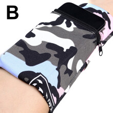 (Mixed Color, B) Sportarmband Laufen & Radfahren Handy