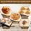 2PCS Silicon Baking Mats, Reusable Silicon Baking Mat Sheet, Baking Sheets Non-Stick, Food Safe Baking Mats 6