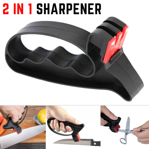 2-in-1 Scissor Sharpener Tool