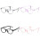 (Clear)Kids Simple Transparent Glasses Frame With Blue Light Filter For Children With Elliptical Faces 3