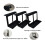 Under Desk Laptop Holder Mount Bracket with Screws Storage Tray for Notebook Computer Accessories 4