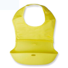 (yellow) Silic Bibs - , Travel Bibs Set