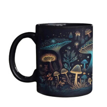 Mushroom Tea Mug 3D Magic Mushrooms Coffee Cups Color Changing Tea Milk Water Cup Birthday Gifts for Women