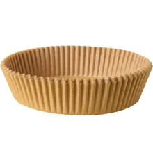 100pcs Silicone Oil Paper Holder for Air Fryer Baking Oil Absorbent Tray Kitchen Supplies Round 16x4.5cm