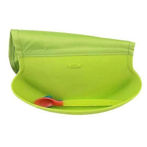 (yellow) Silic Bibs - , Travel Bibs Set 2