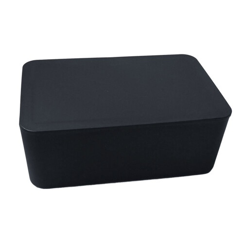 (Black) Boîte de Rangement Compacte pour Masques et Mouchoirs 2