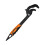 (Small orange handle (auto locking model)) Clé à molette réglable pour auto, 26/38 cm 1
