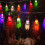 5 Pcs Halloween Witch Hat LED String Lights Colored Yard Garden Party Decor 7