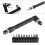 Ergonomic L Design Two Way Allen Key Tool Set Contains 10-A 10