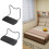 Bed Frame Retainer Bar for Most Beds Prevent Sliding Shifting-2 3