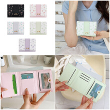 Womens Wallets Large Capacity Credit Card Holder Pu-Pink