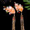 Hanfu Hair Comb Set with Long Tassel 4