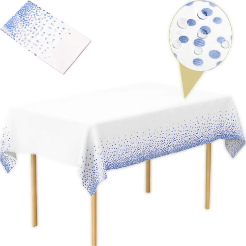 Barbecue Mat Fireproof Mat Plastic Tablecloths Gold Dot Disposable Tablecloths Plastic Dot Table Cover 1