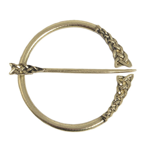 (XZ1908) Wikinger-Schalclipper Brosche Damen 1