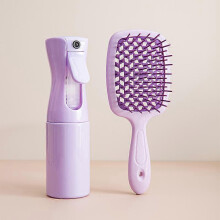 (2pcs set2) Peigne de Massage du cuir chevelu, ensemble de 2/3 pices, peigne ajour, brosse de Massage pour shampoing, bain, lavage des cheveux, flacon