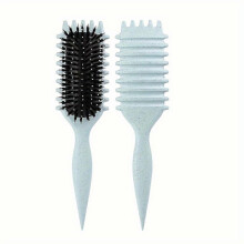(Blue) Brosse coiffante 3 en 1 pour bonbons, outil de Massage extensible et spar pour cheveux, 1 pice