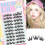 (Big Steamed Rolls) Realistic Black Thin Band Eyelashes for Women 4