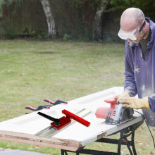 Aluminum Alloy Miter T-Slot Stop D | Miter Track Stop for T-Slot, T-Track Woodworking Limiter 45 Type