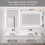 LED Lighted Hollywood Vanity Make up Mirror 3