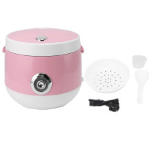 Electric Pressure Cooker 5L - Multifunctional with Intelligent Rice Cooker and Slow Cooker - 900W, Pink (UK Plug)