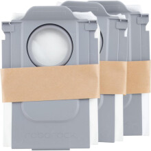 Staubbeutel Ersatz Set (3er-Pack) kompatibel mit Roborock Qrevo, Saros 10, S8 Max Serie