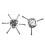 Leichtes Haushalts-Stahldraht-Trimmer-Rad (Lithium 3-blade+6-blade) 1