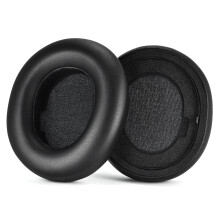2er-Pack Ohrpolster - Kompatibel mit SteelSeries Arctis Nova Pro Wireless, Schwarzes Proteinleder