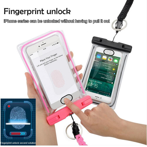 Wasserdichte Handyhülle - universal - grün 1