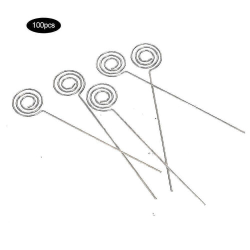 Circle Shape Table Number Card Holder - 100pcs