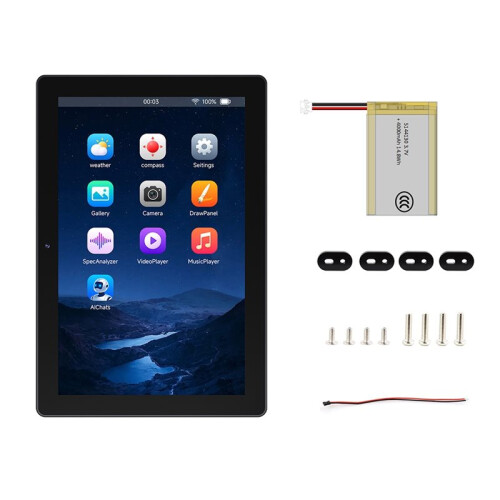 10.1 Inch ESP32-P4 ESP32-C6 Development Board IPS Capacitive Touch Screen TFT LCD Display with Camera Battery 1