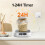 Sourdough  Warmer(70-130F),Temperature Control,24H Timer,Compatible with Flat/Concave Jar Bottom US Plug 4