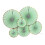 (style9) Pull Flower Handmade Paper Flower Three-Dimensional Party Decoration Wedding 6Pcs 1