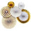 (style7) Pull Flower Handmade Paper Flower Three-Dimensional Party Decoration Wedding 6Pcs 1