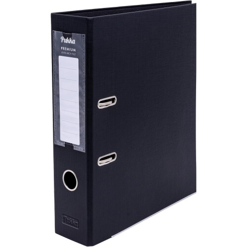 Pukka Pukka Premium Lever Arch File - Black 10 Pack 1