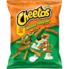 Cheetos Crunchy Cheddar Jalapeño Cheese Flavored Snacks, 8.5 Oz