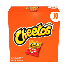 Frito-Lay Cheetos Crunchy, 1 Oz, 10 Ct