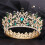 (Green) Luxus grüne Diamantkrone für Damen 2