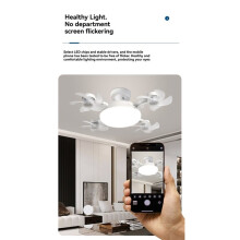 Vasoffietto Silenzioso con Luce, Telecomando e Dimmerabile A LED, Ideale per Soggiorno e Camera da Letto.