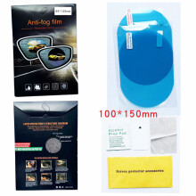 (150*100mm) 2er Set Nebelschutzfolie Seitenspiegel Auto