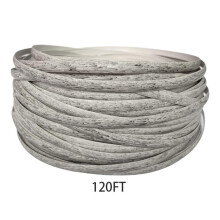 Reparaturset für Gartenmöbel aus Kunststoff-Rattan – 120 Fuß langes Kunststoff-Rattan-Reparaturset zur Restaurierung von Korbmöbeln LightGrey