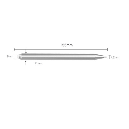 Infrarot-Touchscreen-Stift - Silberner Aluminiumlegierungsstift 2