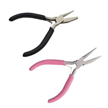 Miniatur-Rundzange mit PVC-Griff, ideal für Schmuck und